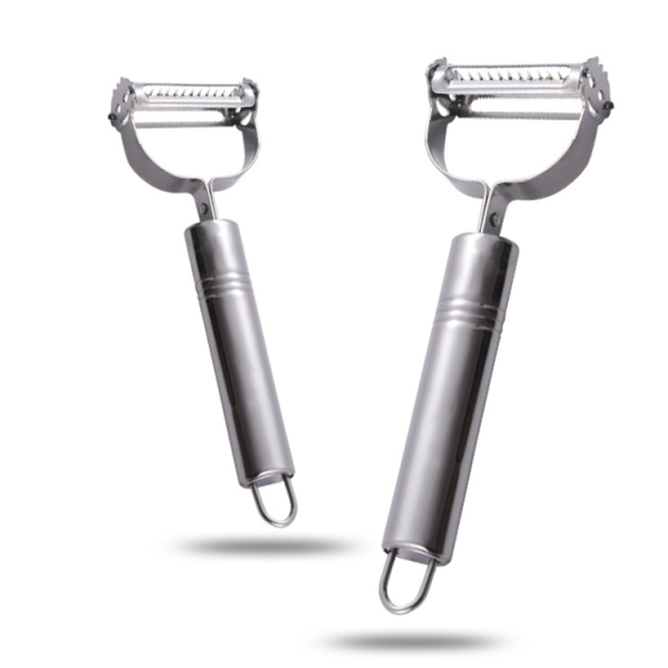 Multifunctional stainless steel smiley face fruit peeler Apple peeler Potato and melon planer