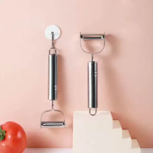 Multifunctional stainless steel smiley face fruit peeler Apple peeler Potato and melon planer