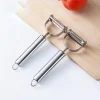 Multifunctional stainless steel smiley face fruit peeler Apple peeler Potato and melon planer